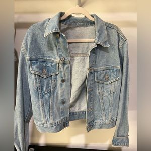Cropped Denim Jacket